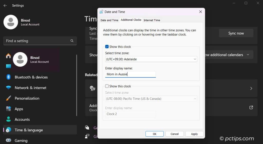 Additional-Clocks-on-the-Taskbar