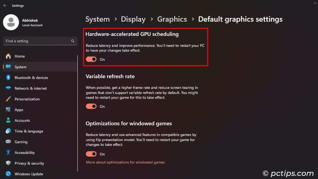 enable-hardware-accelerated-gpu-scheduling