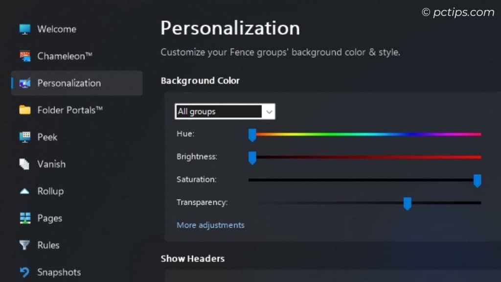 personalization in fences