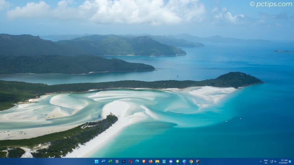 windows spotlight background