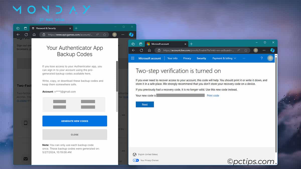 2FA-Backup-Codes