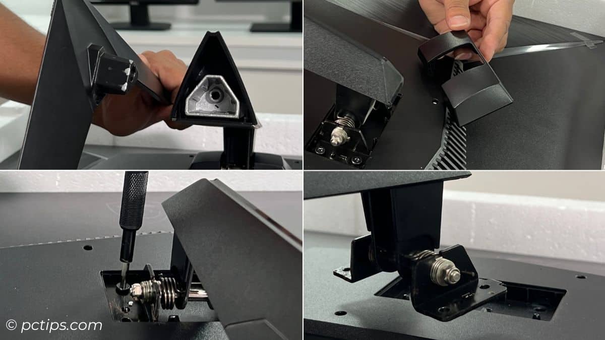 How to Remove Monitor Stand Easily