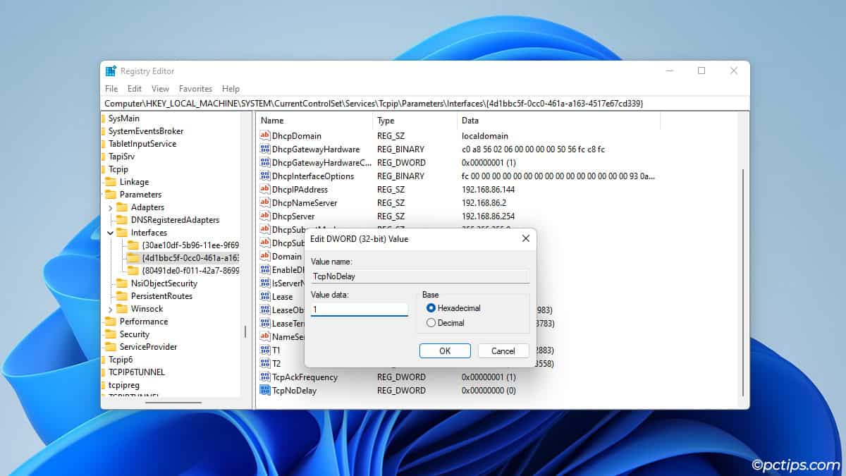 reduce-network-latency-windows-registry
