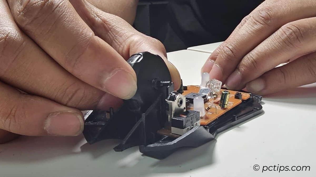 refitting scroll wheel