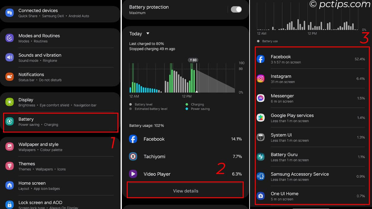 check apps that are consuming battery