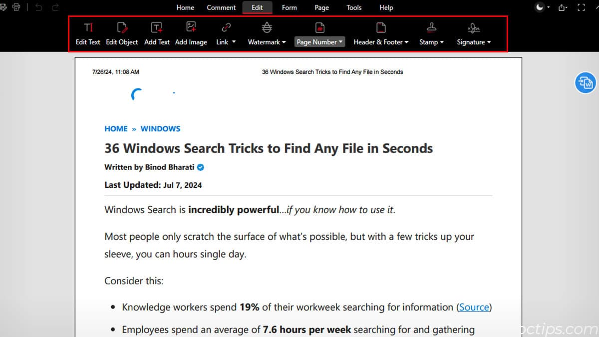 Find Option Pdf File 12 PDF Tricks Every Computer User Should Know