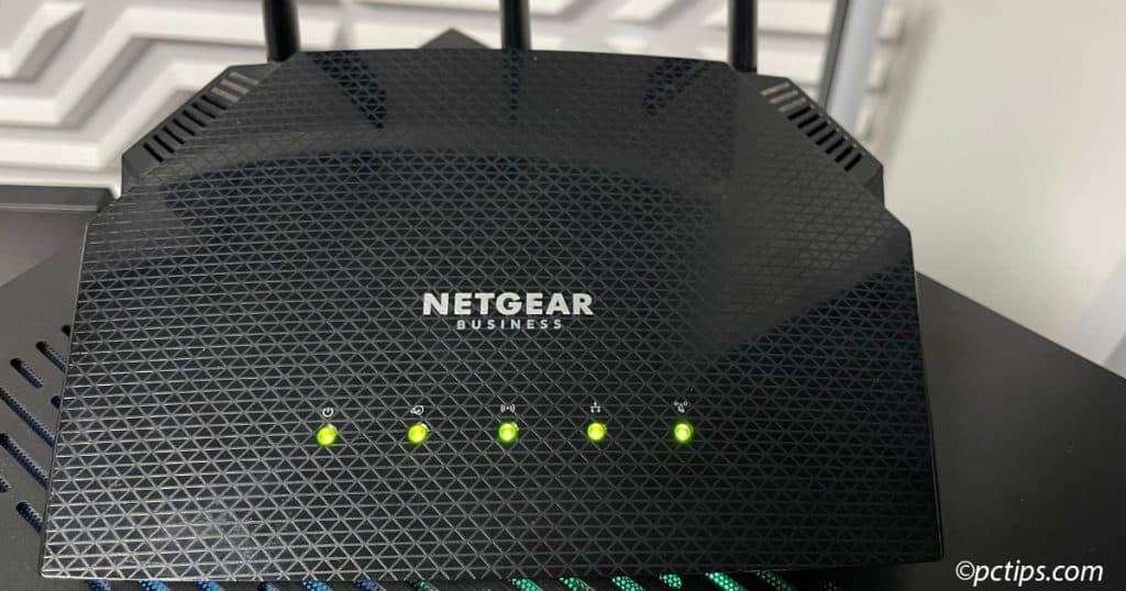 router lights